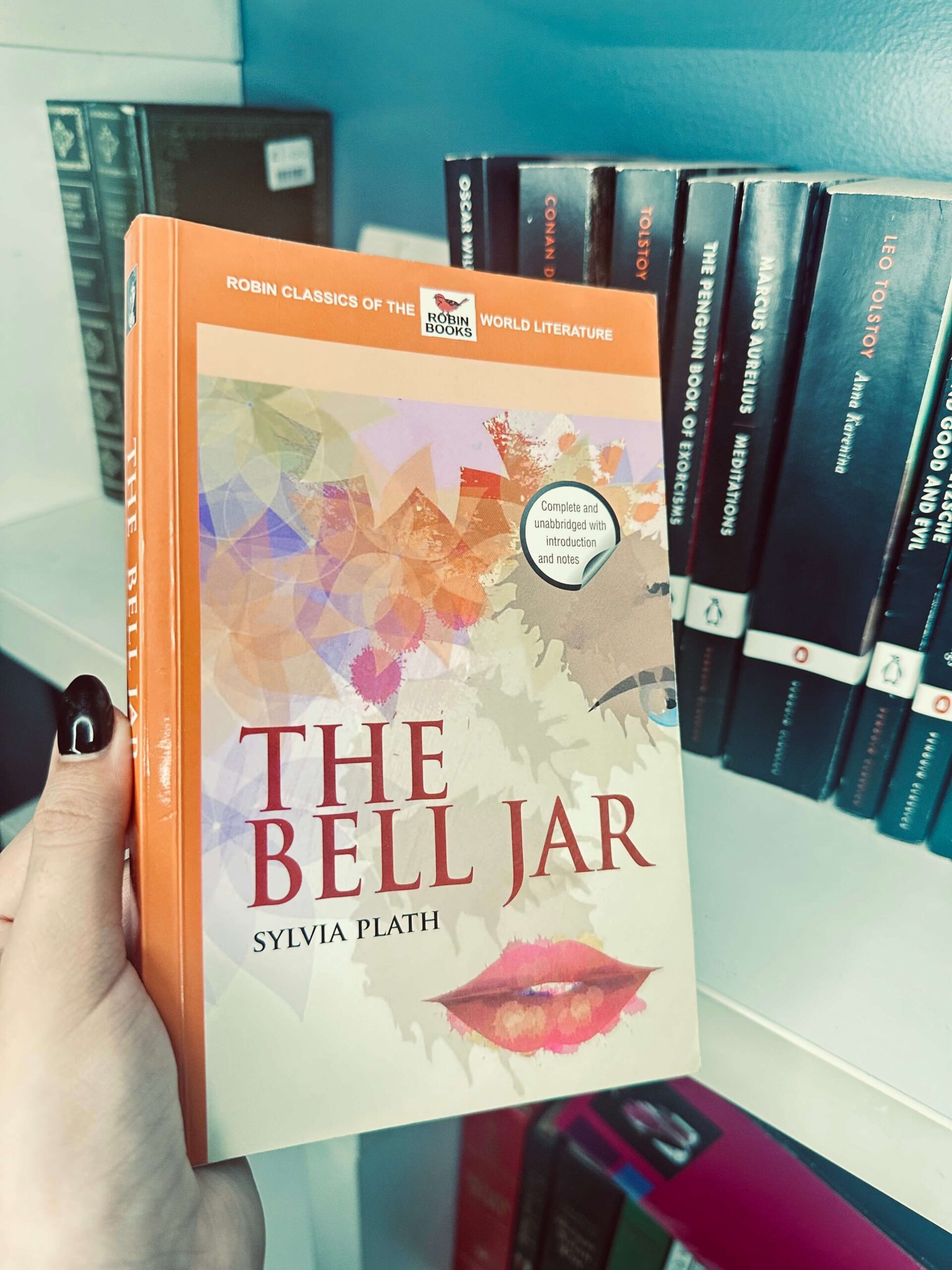 bookbeantrail, books to read in 20s, THE BELL JAR, Sylvia Plath 